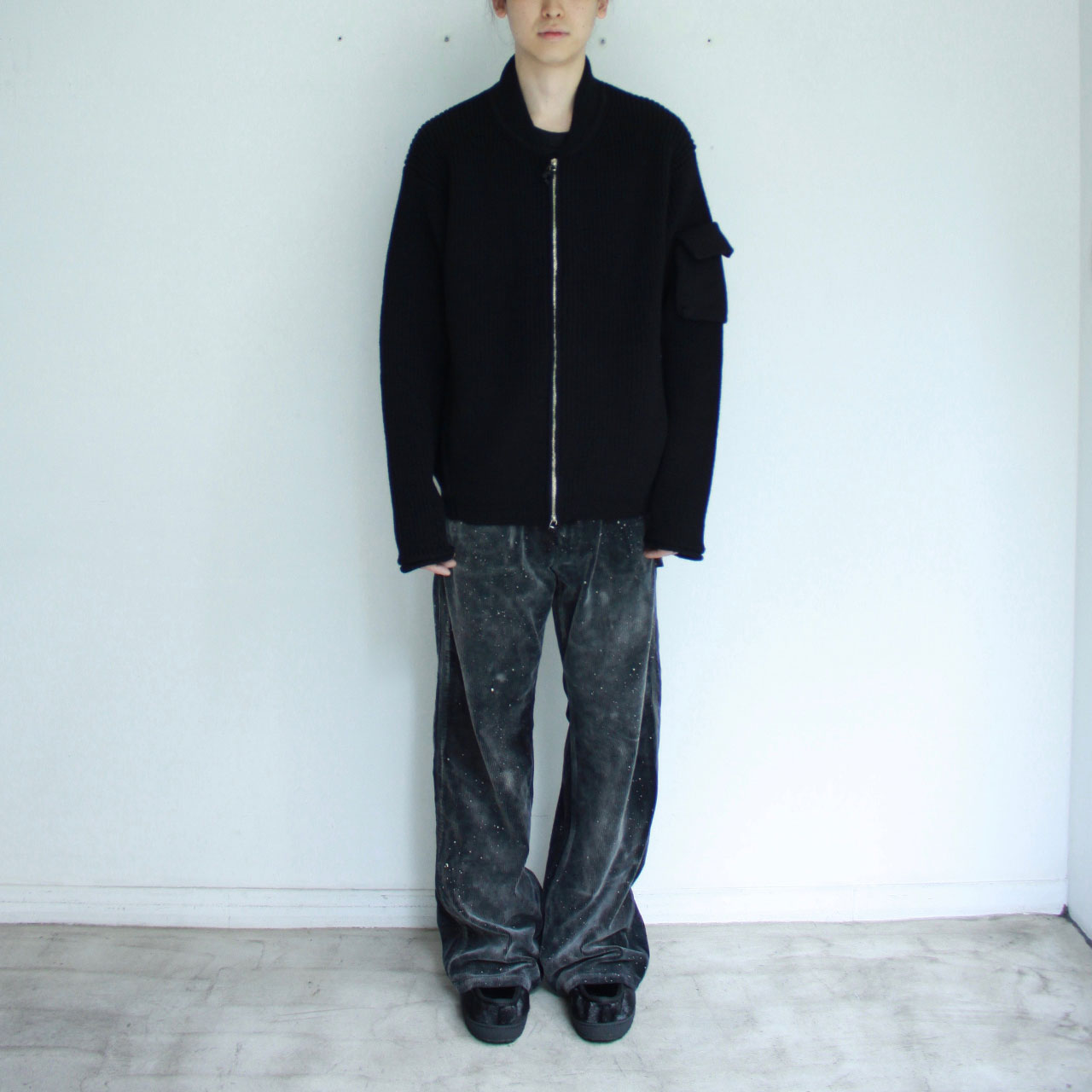 【Soe】Bomber Rib Sweater