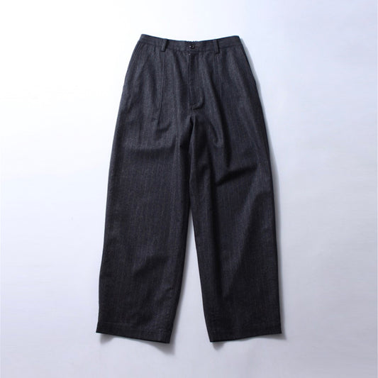 【Soe】Darts Wide Trousers