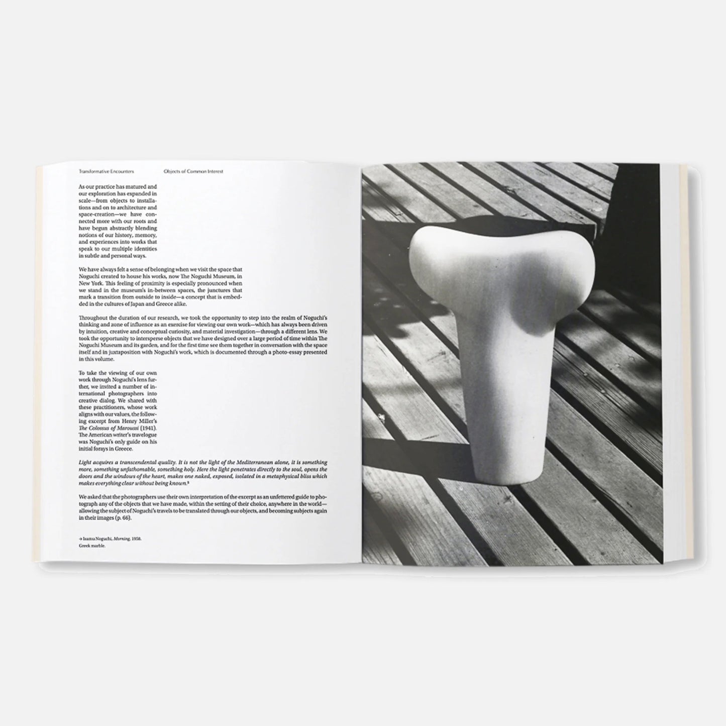 NOGUCHI AND GREECE, GREECE AND NOGUCHI by Isamu Noguchi