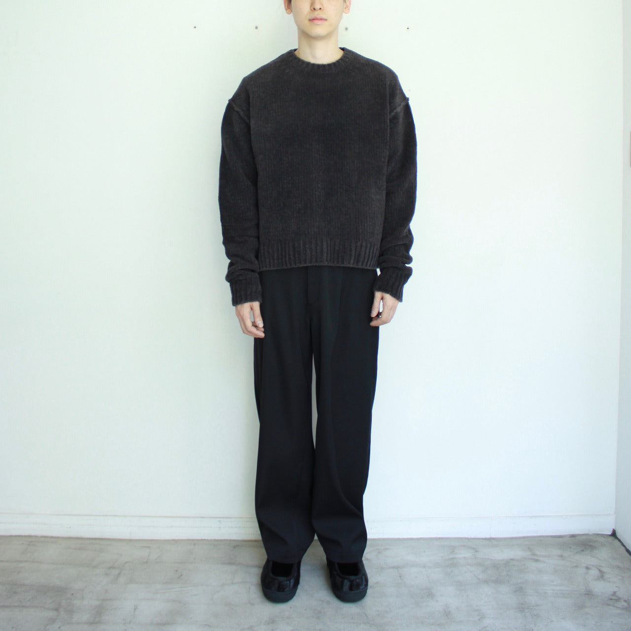 【Soe】Surface Dyed Sweater