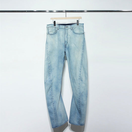 Bleached 3D Jeans