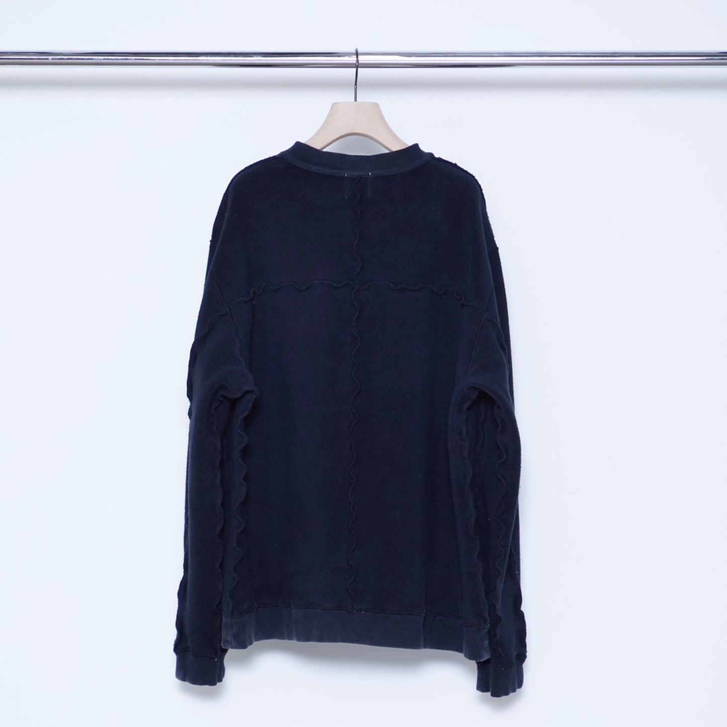 Over Dyed Line Sweat Shirts