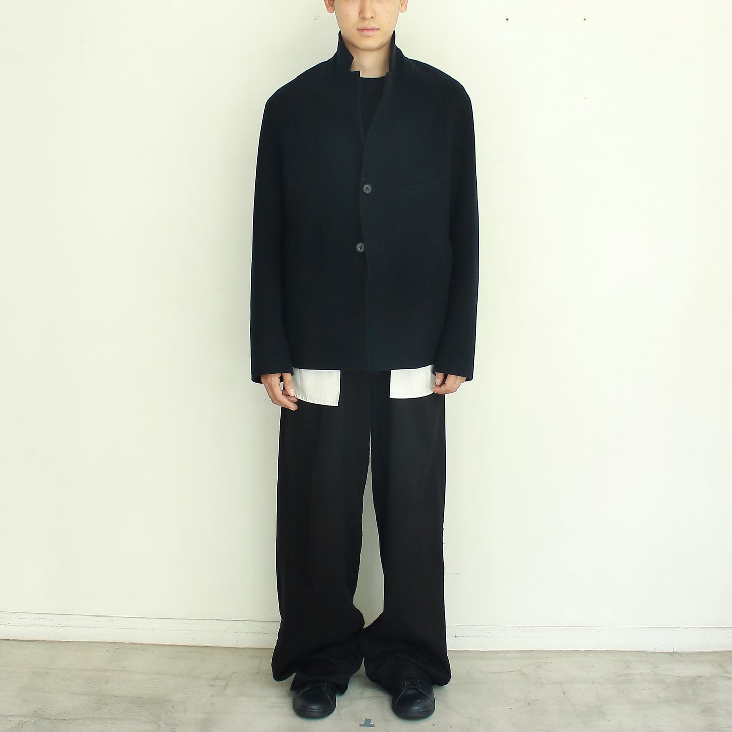 Reverse Baggy Trousers