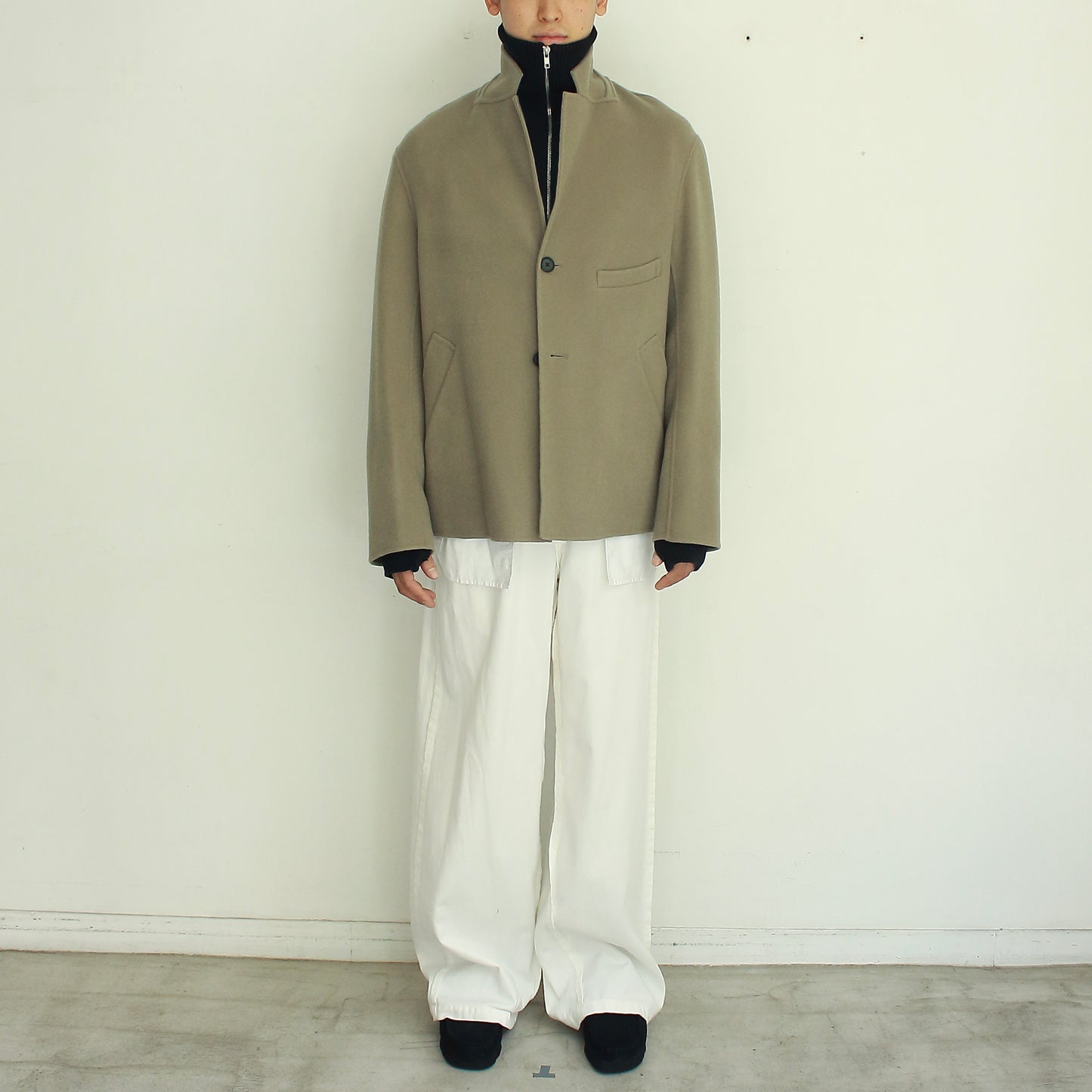 Reverse Baggy Trousers