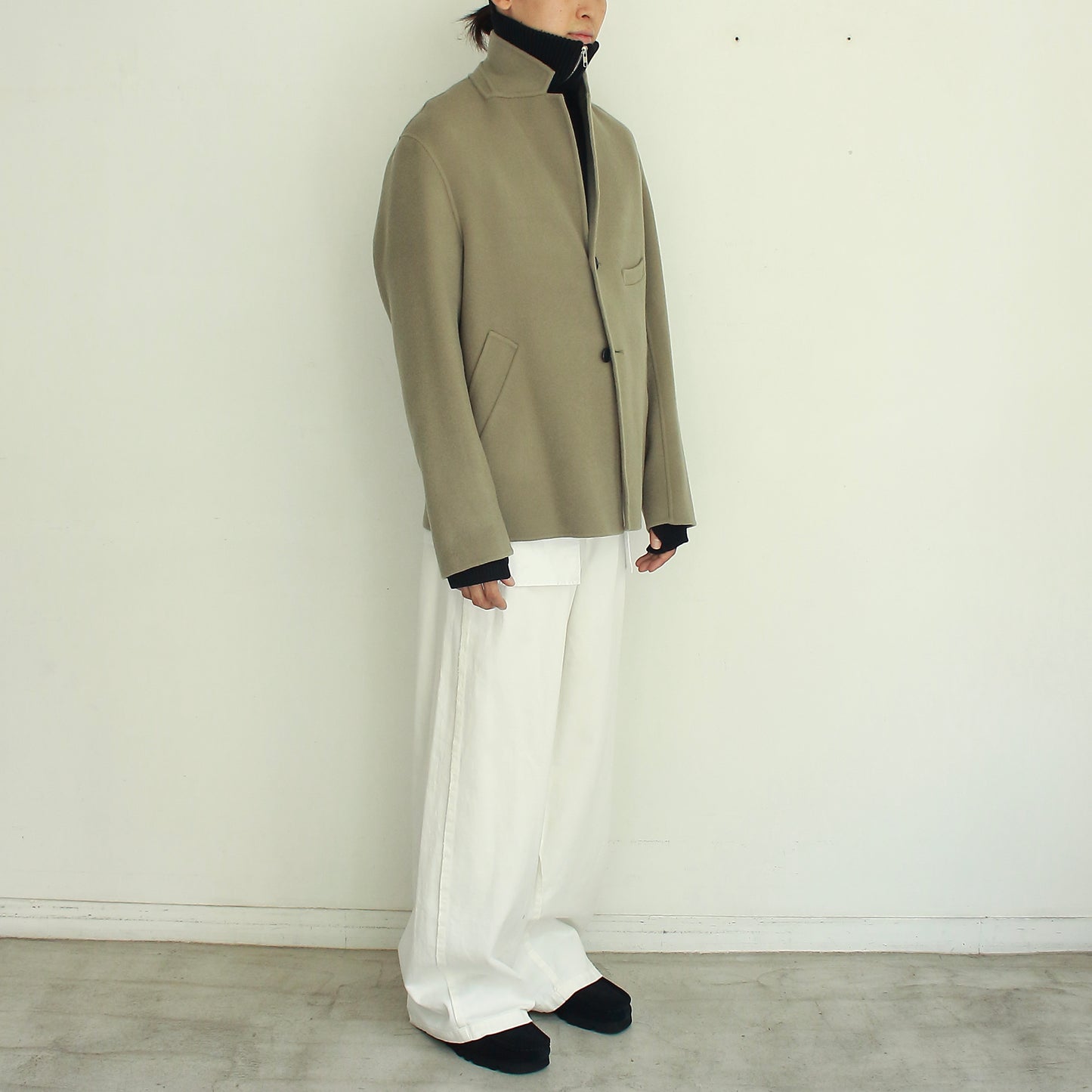 Reverse Baggy Trousers