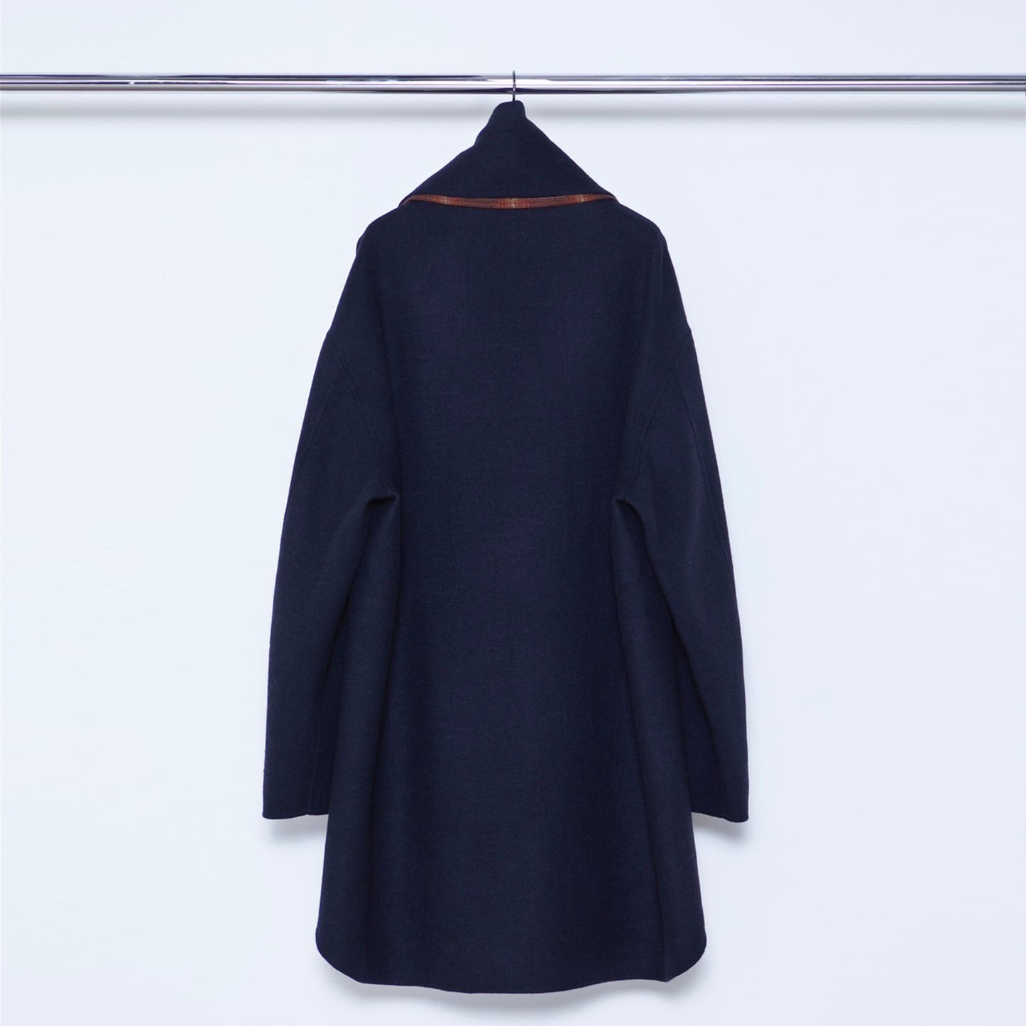 Double Face Coat with Scarf