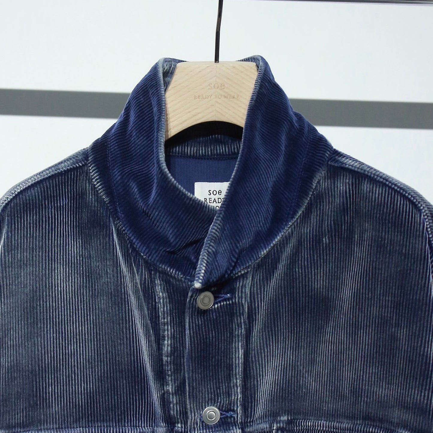 Faded Corduroy Trucker Jacket
