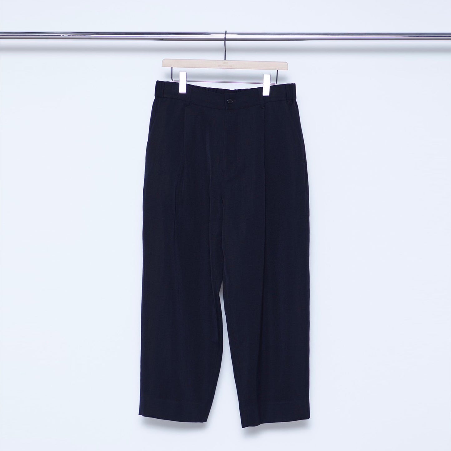 Wool Linen Wide Legged Trousers