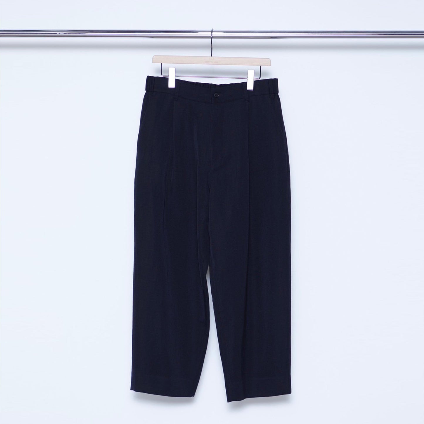 Wool Linen Wide Legged Trousers