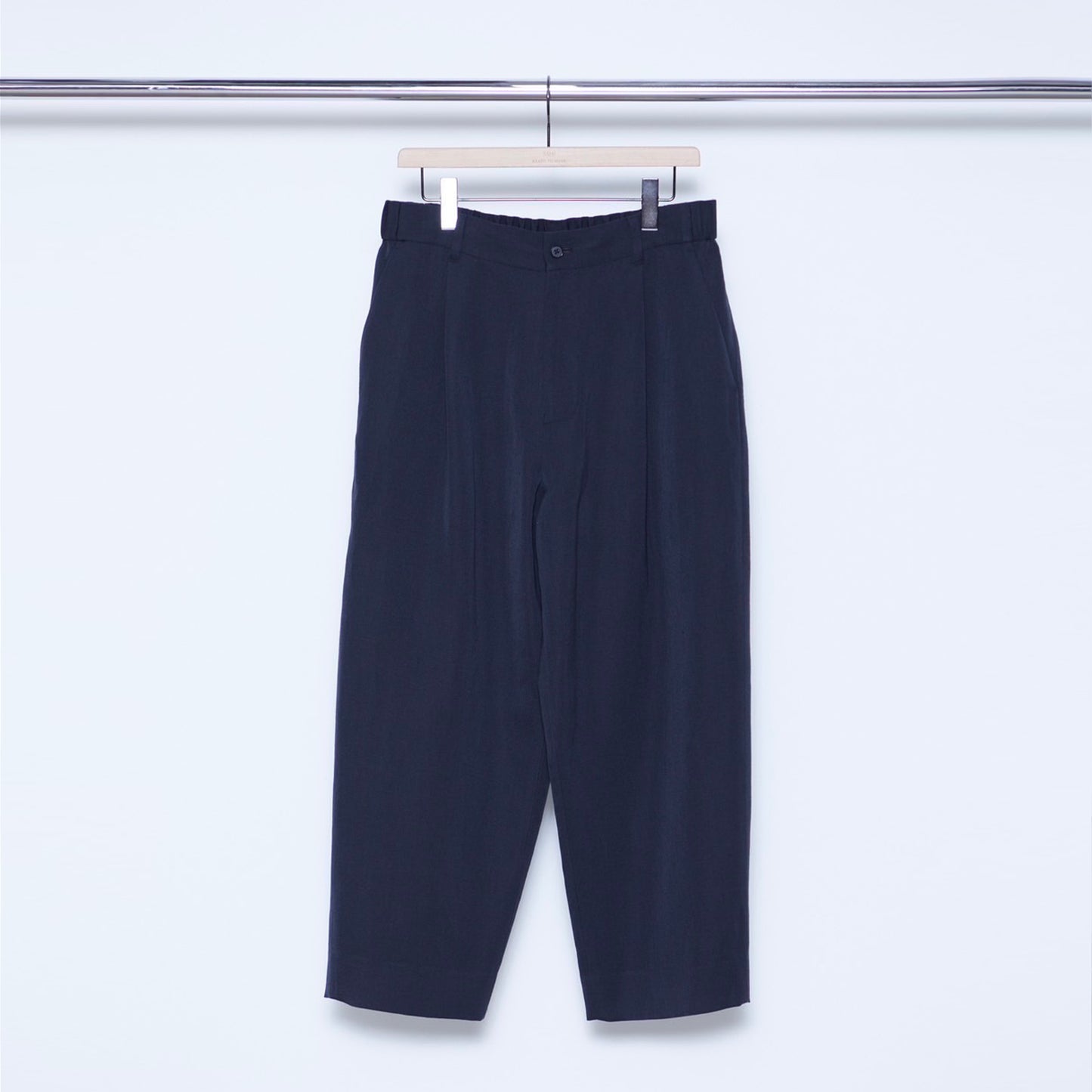 Wool Linen Wide Legged Trousers