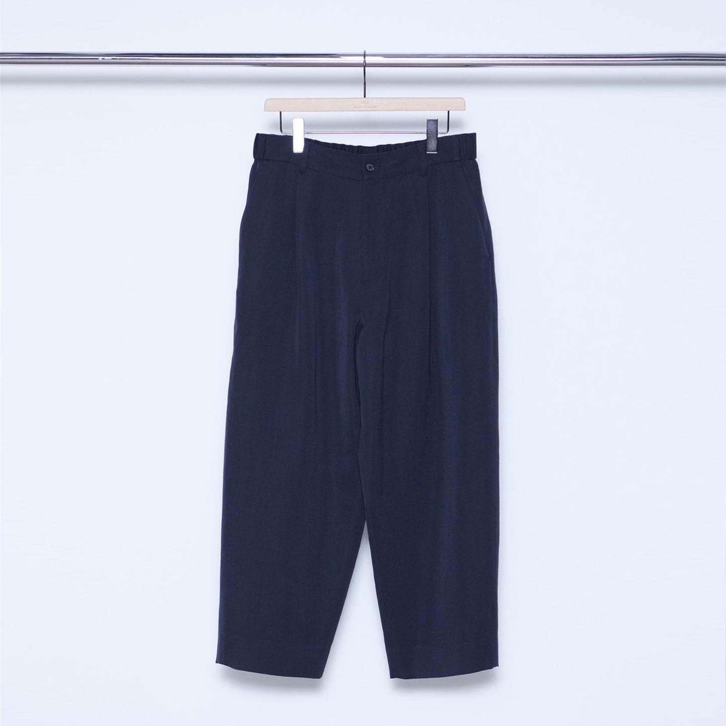 Wool Linen Wide Legged Trousers