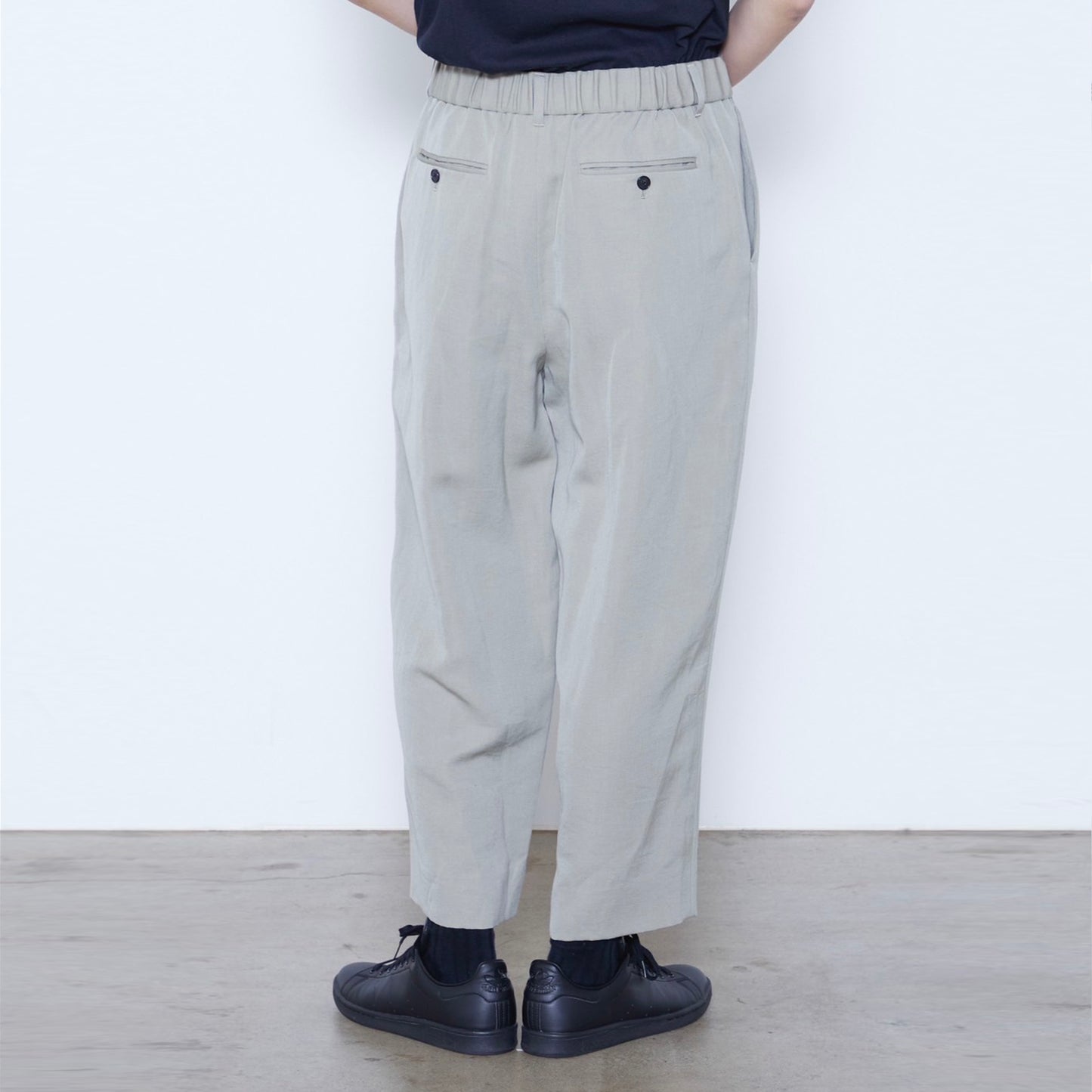 Wool Linen Wide Legged Trousers