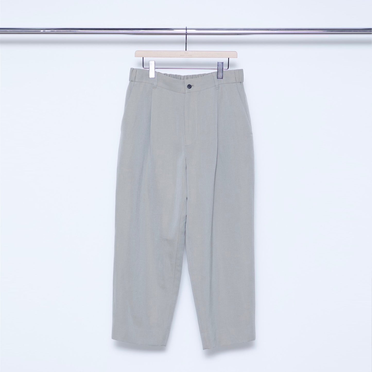 Wool Linen Wide Legged Trousers