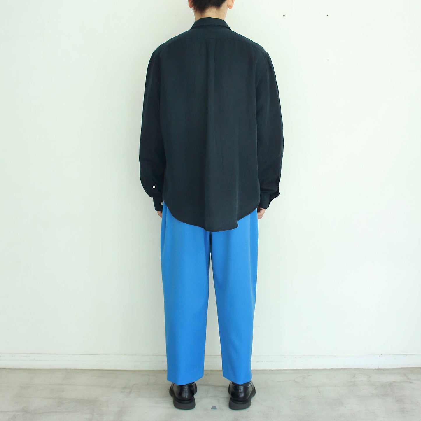 Double Cloth Wide Legged Trousers