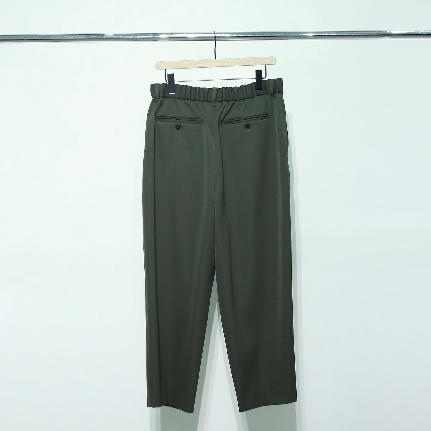 Double Cloth Wide Legged Trousers
