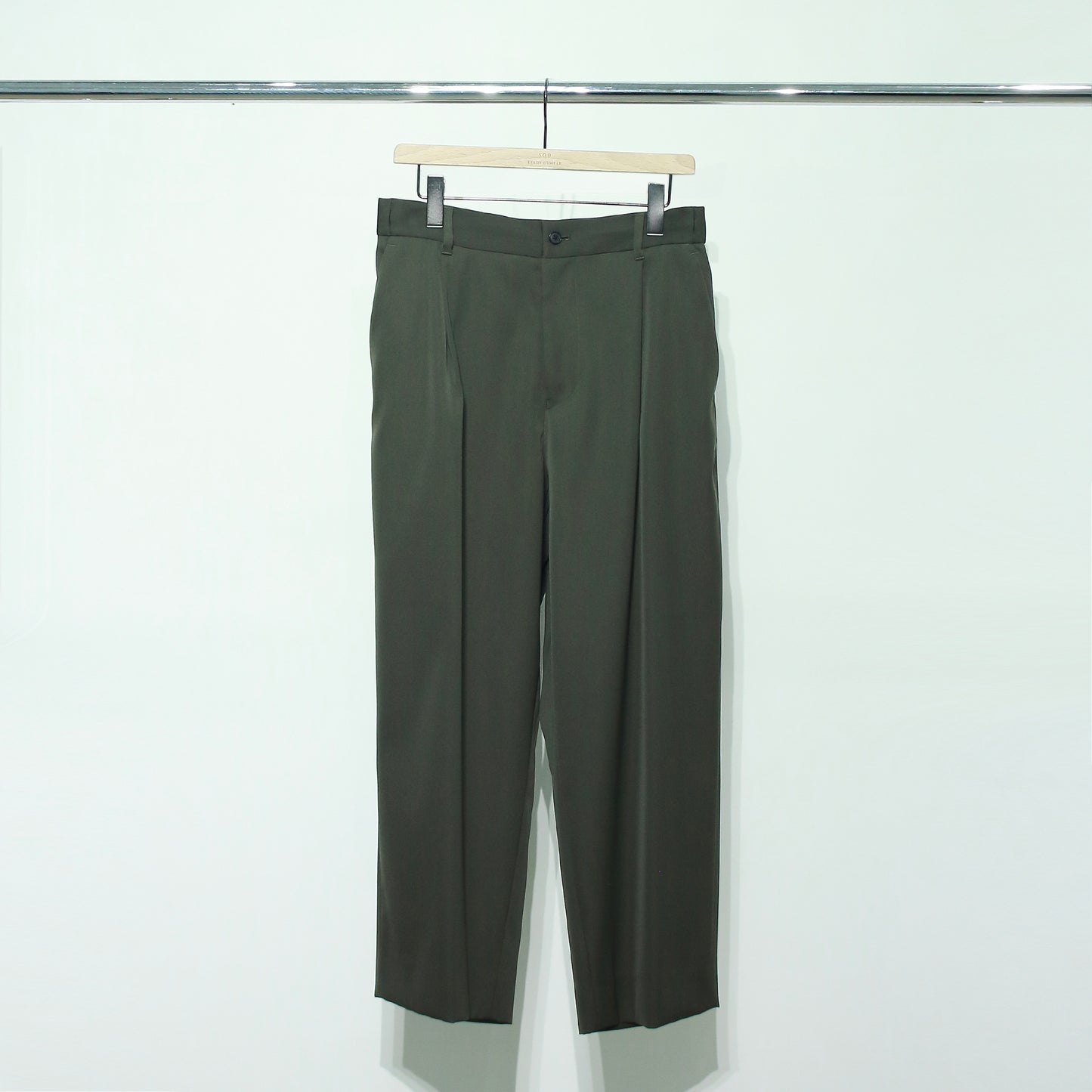 Double Cloth Wide Legged Trousers