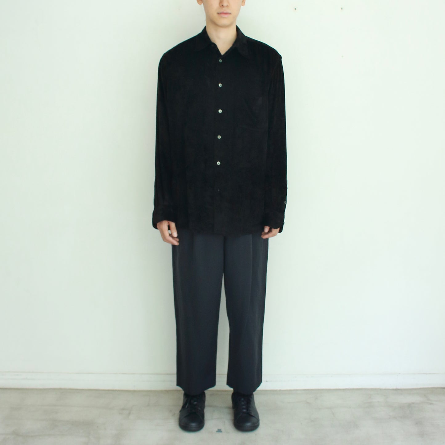 Corduroy Regullar Collar Shirt