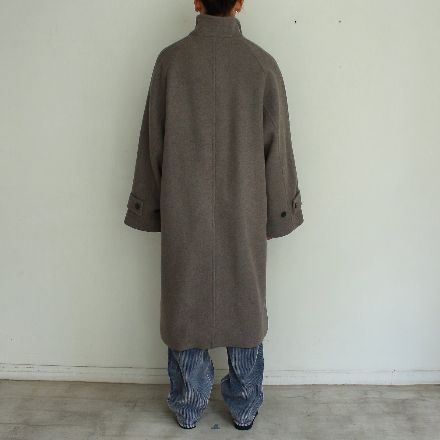 Baggy Sleeve Long Coat