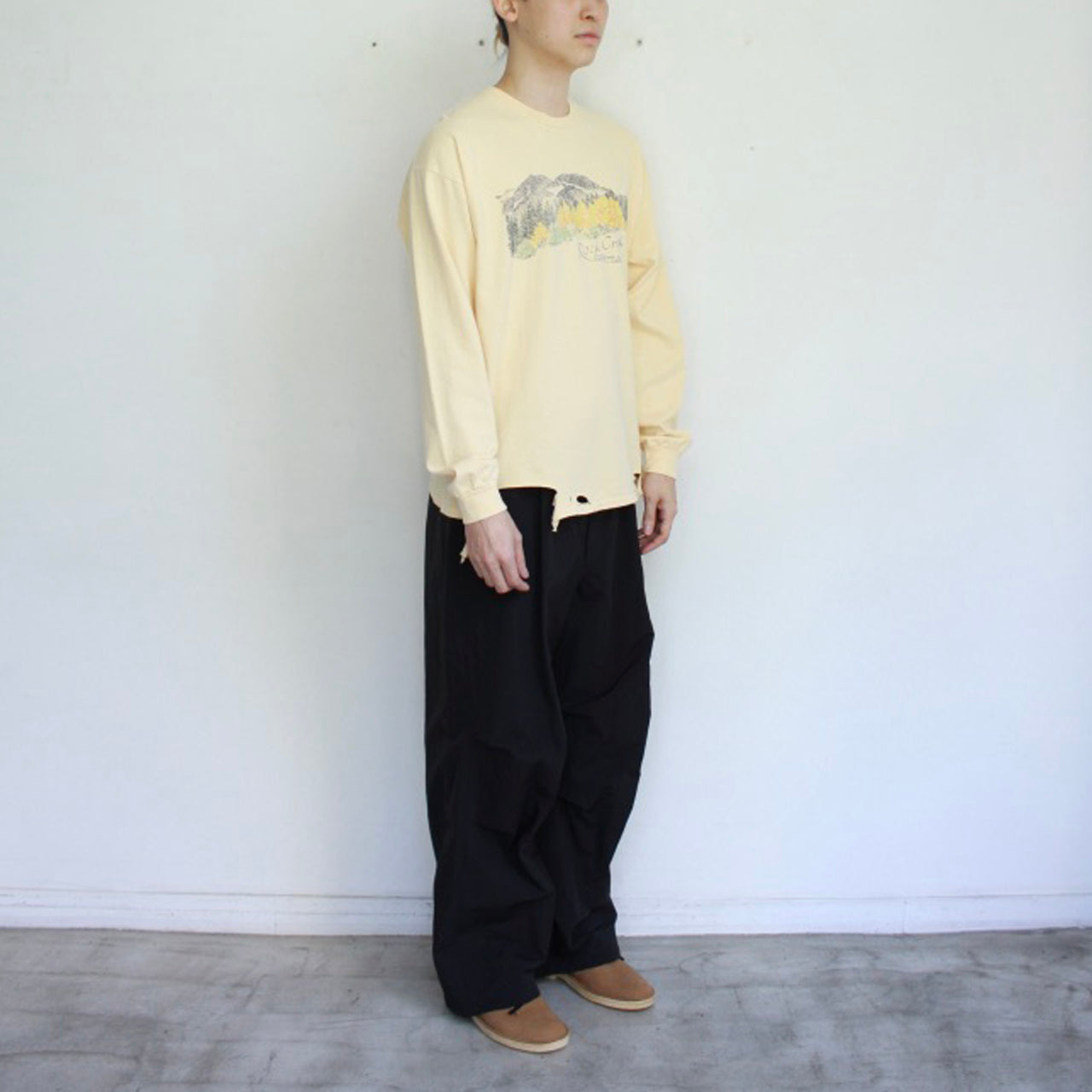 【Soe】Regular L/S T Shirts "Rock Creek"