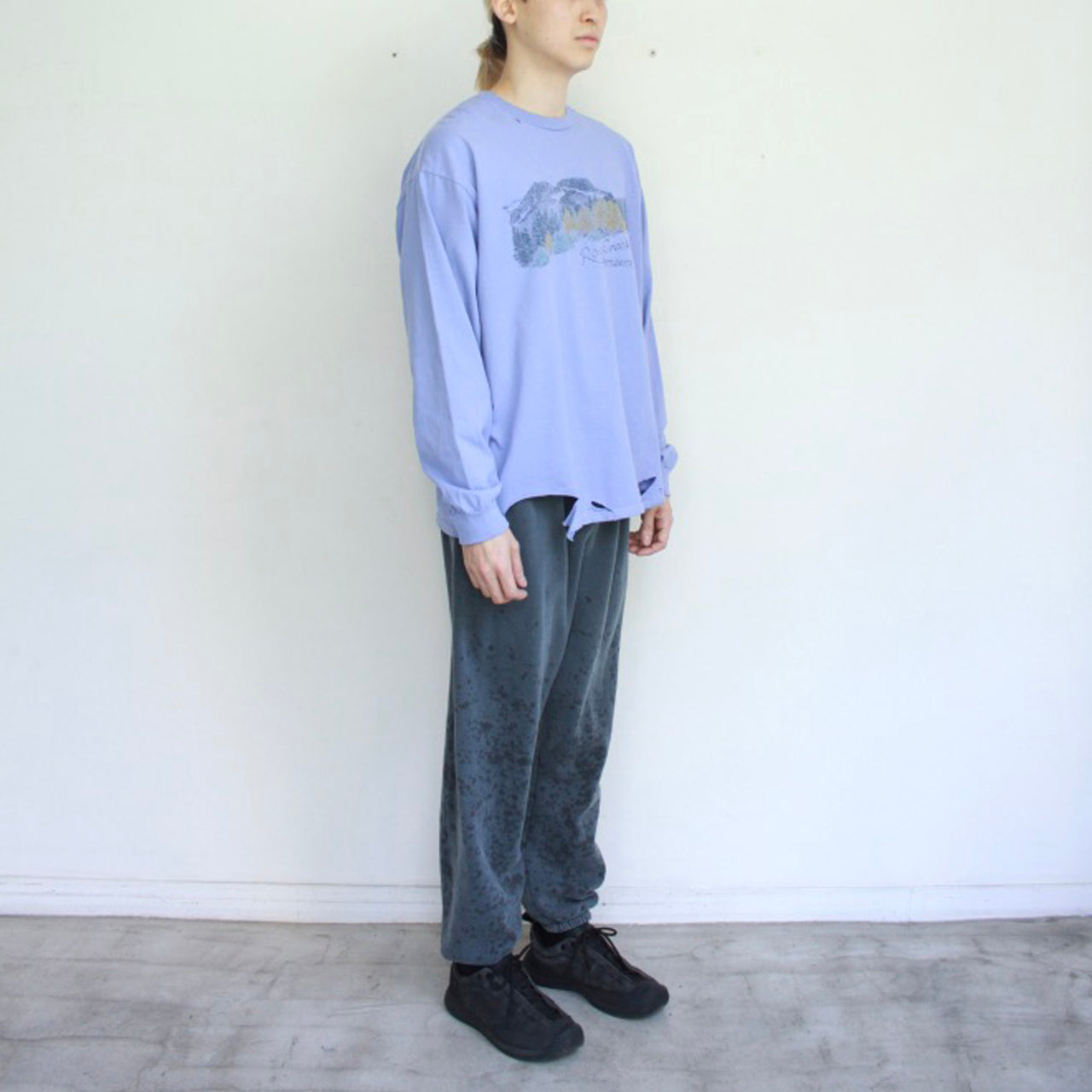 【Soe】Regular L/S T Shirts "Rock Creek"