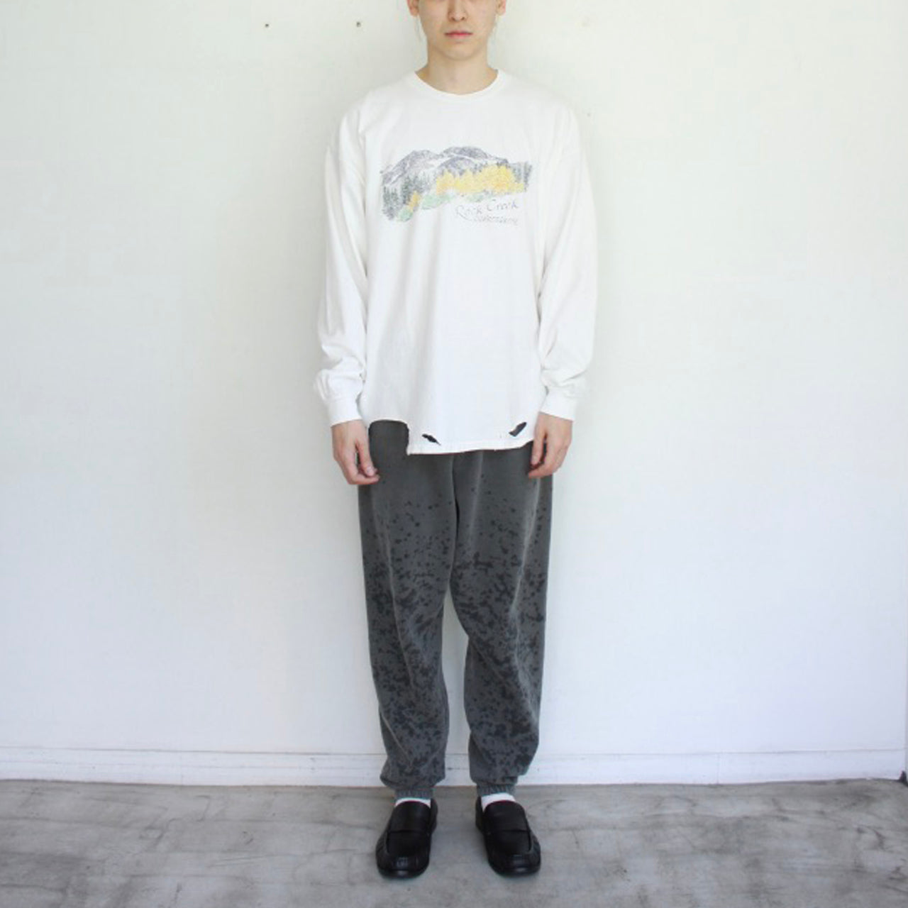 【Soe】Regular L/S T Shirts "Rock Creek"