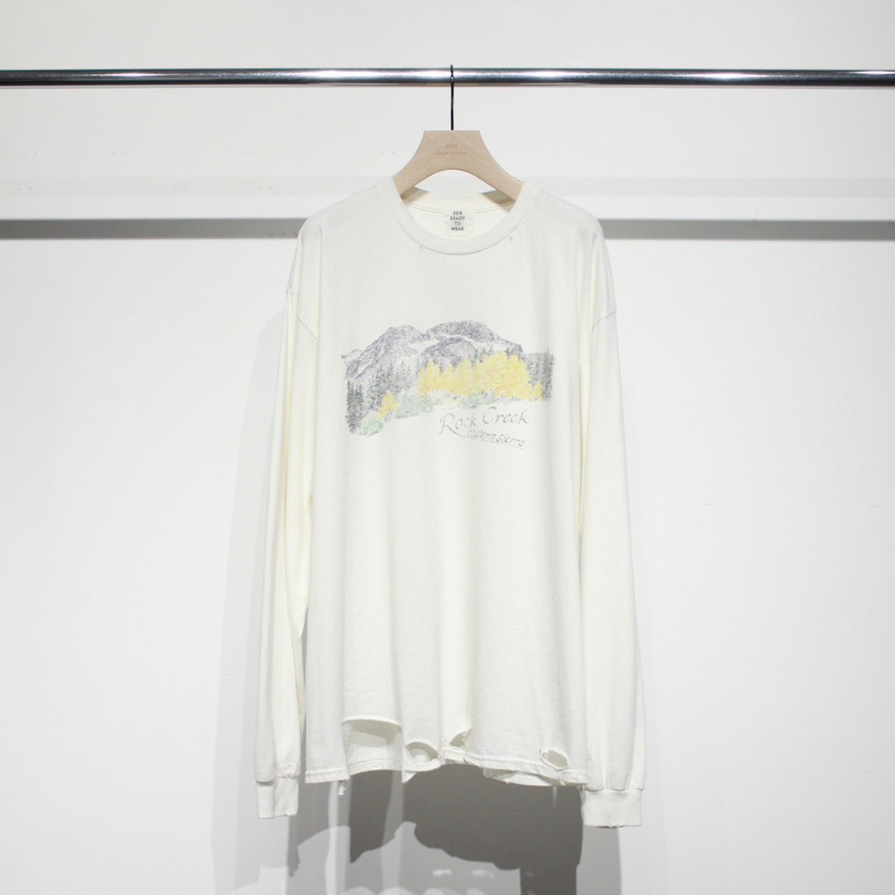 【Soe】Regular L/S T Shirts "Rock Creek"