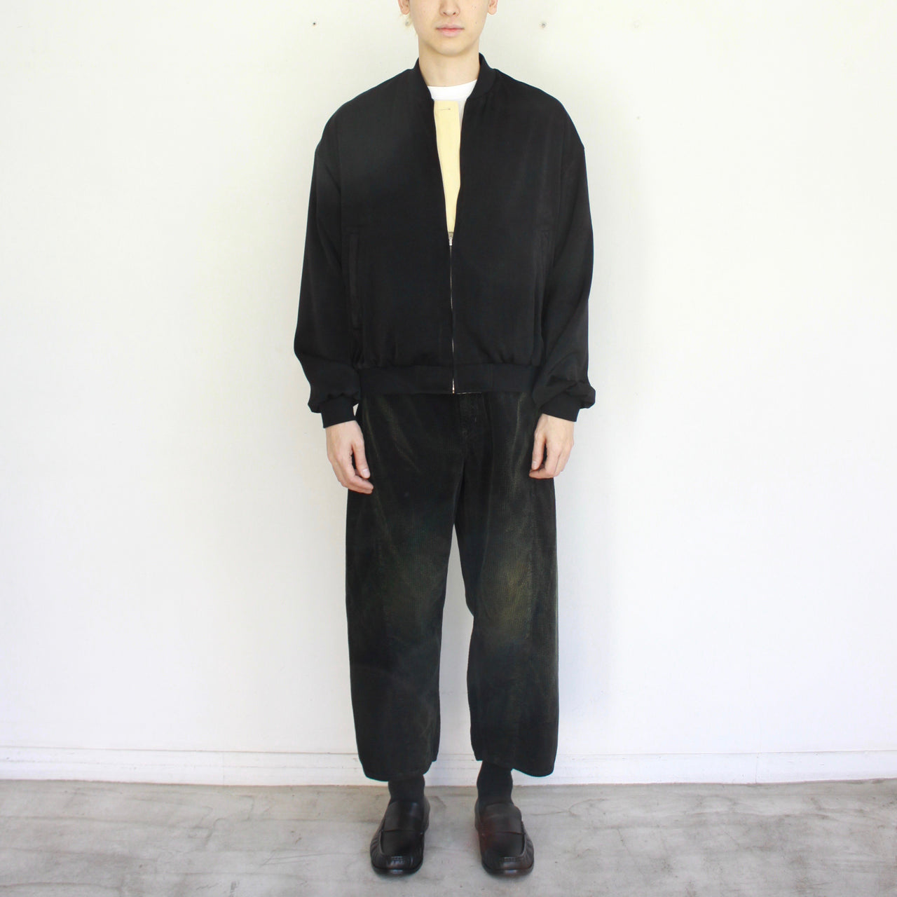 【Soe】Reversible Two Color Jacket