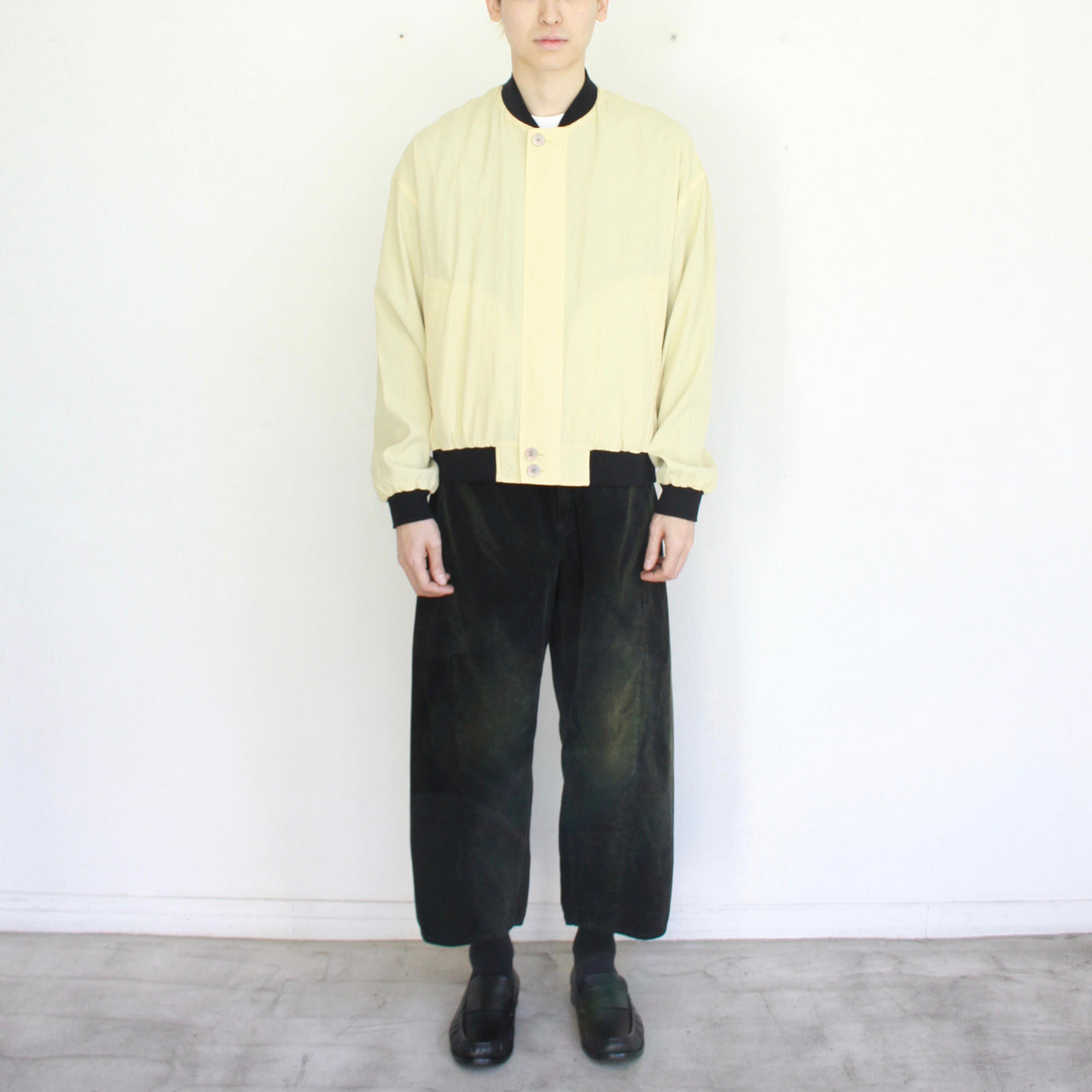 【Soe】Reversible Two Color Jacket