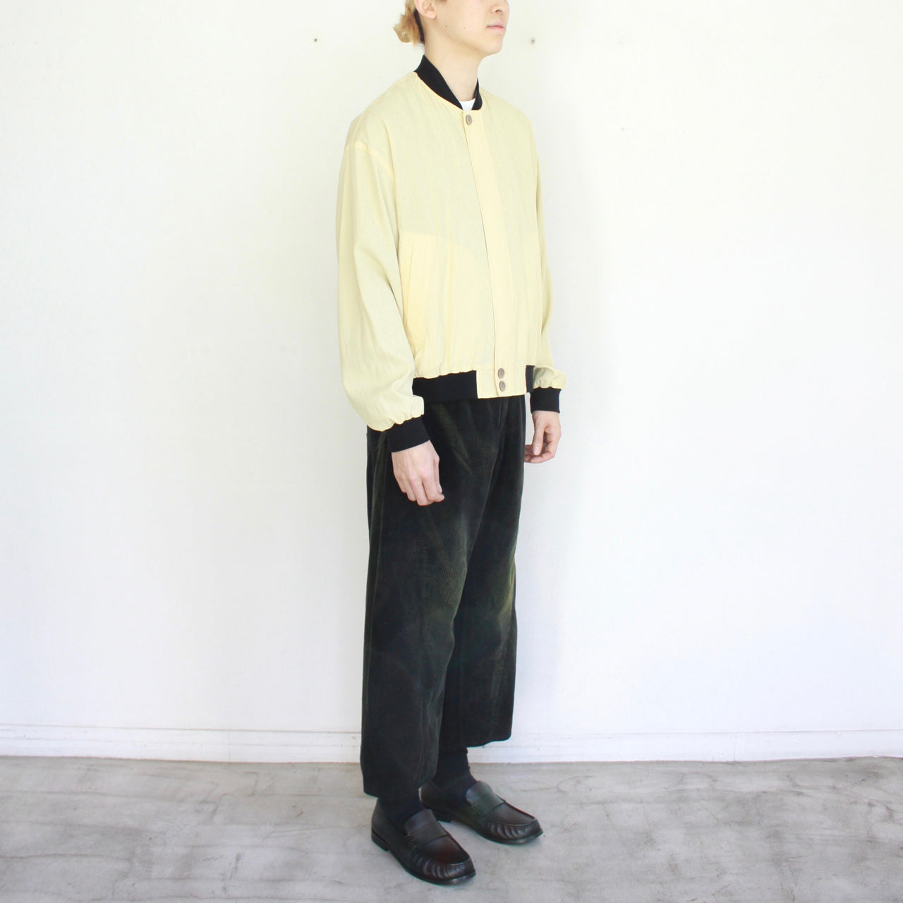 【Soe】Reversible Two Color Jacket