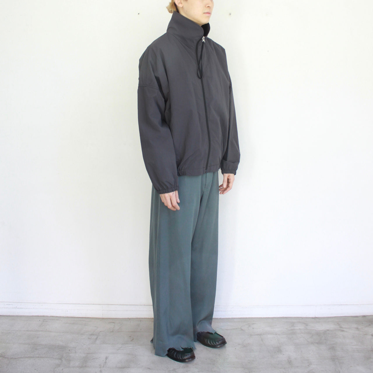 【Soe】Broken Hem Baggy Trousers