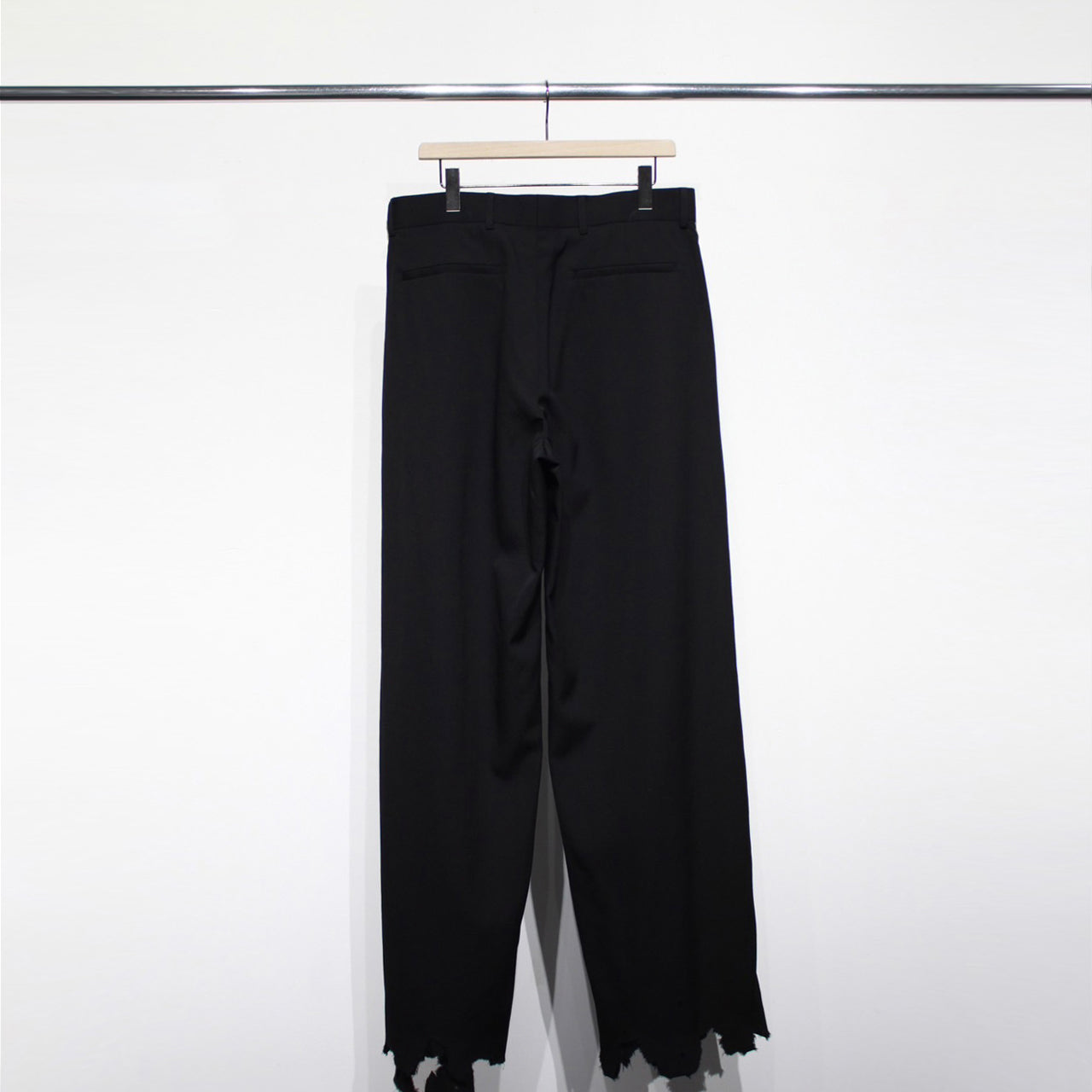 【Soe】Broken Hem Baggy Trousers