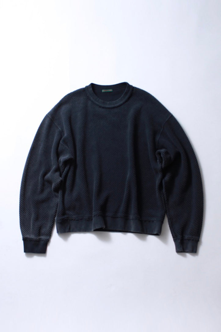【Soe】Like Knitting Sweat Shirt