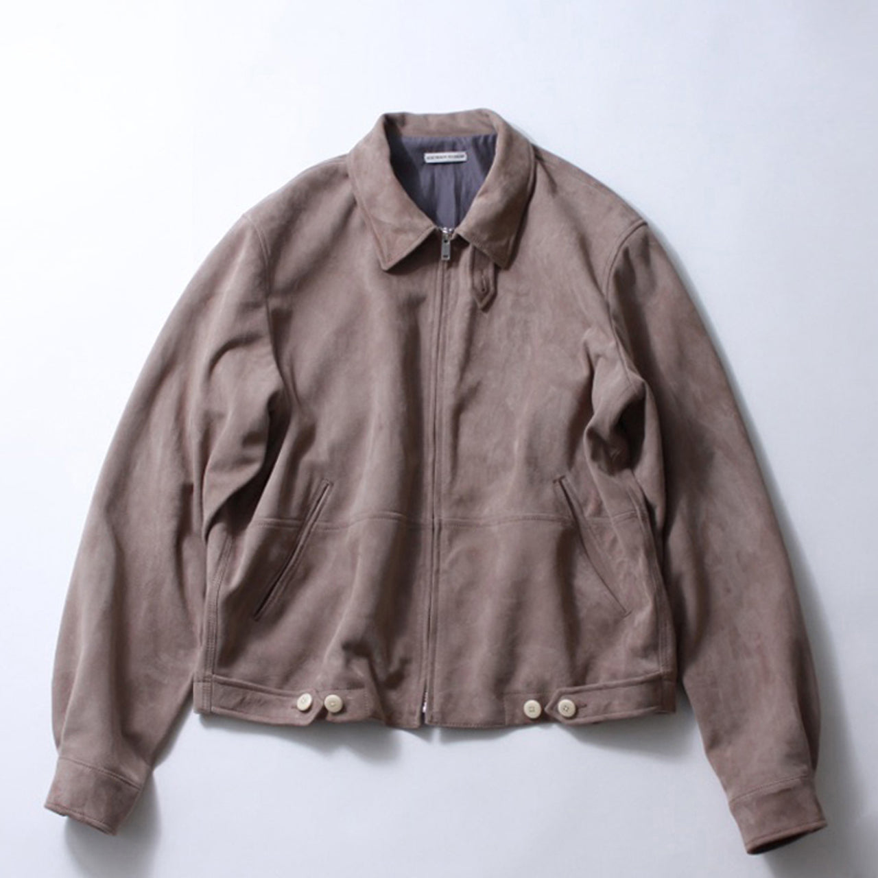 【Soe】Leather Drizzler Jacket