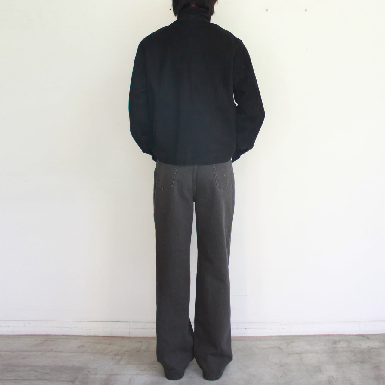 【Soe】Washed Regular Jeans