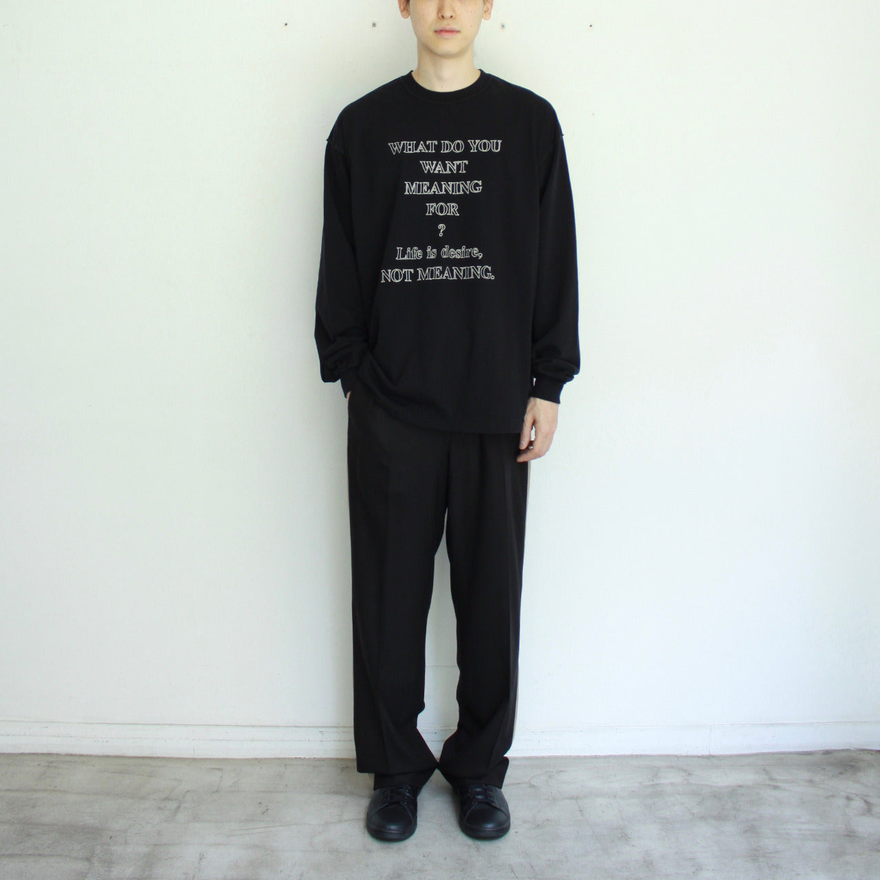 【Soe】Reverse L/S Tee