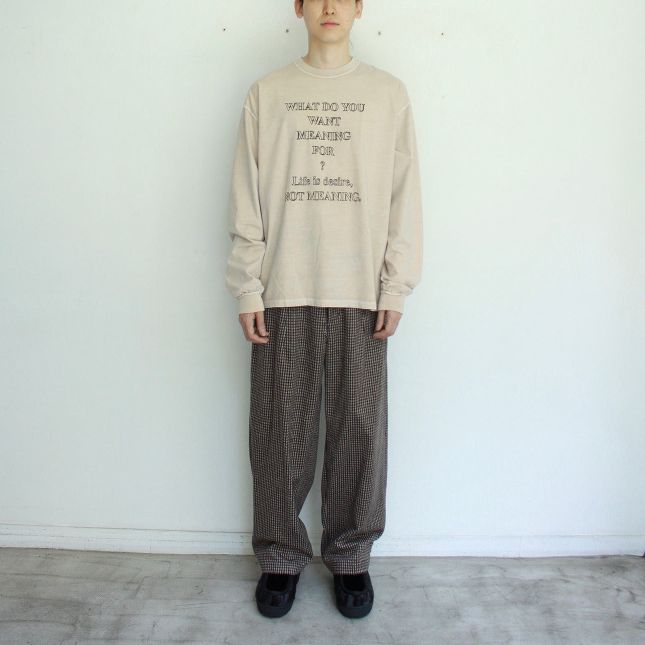 【Soe】Reverse L/S Tee
