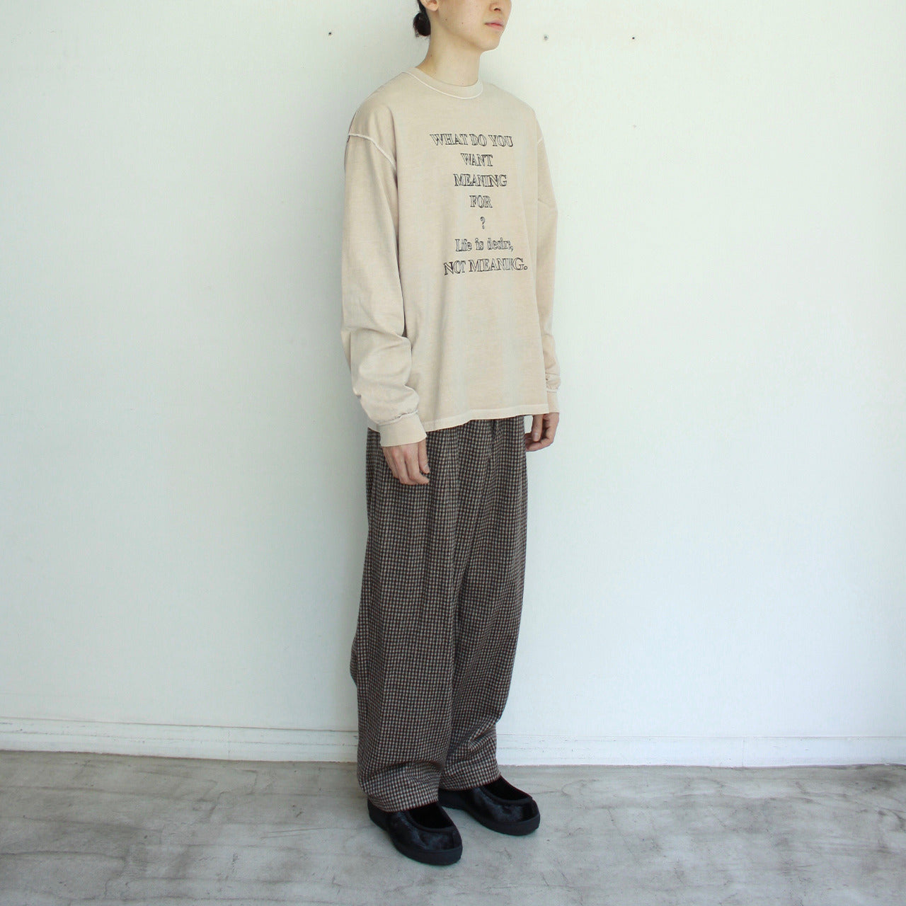 【Soe】Reverse L/S Tee