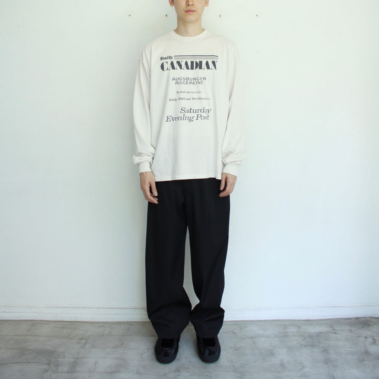 【Soe】Reverse L/S Tee