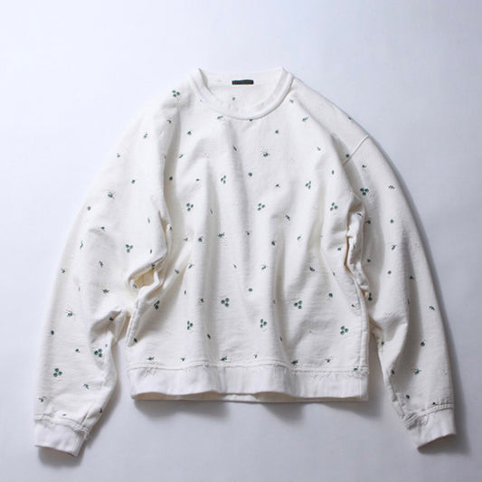【Soe】All-Over Embroidered Sweat Shirts