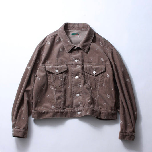 【Soe】All-Over Embroidered 3rd Jacket
