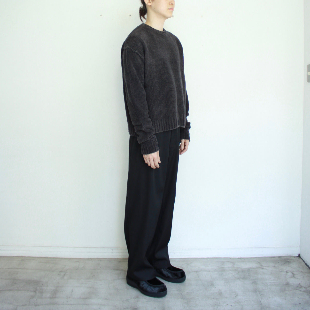 【Soe】Surface Dyed Sweater