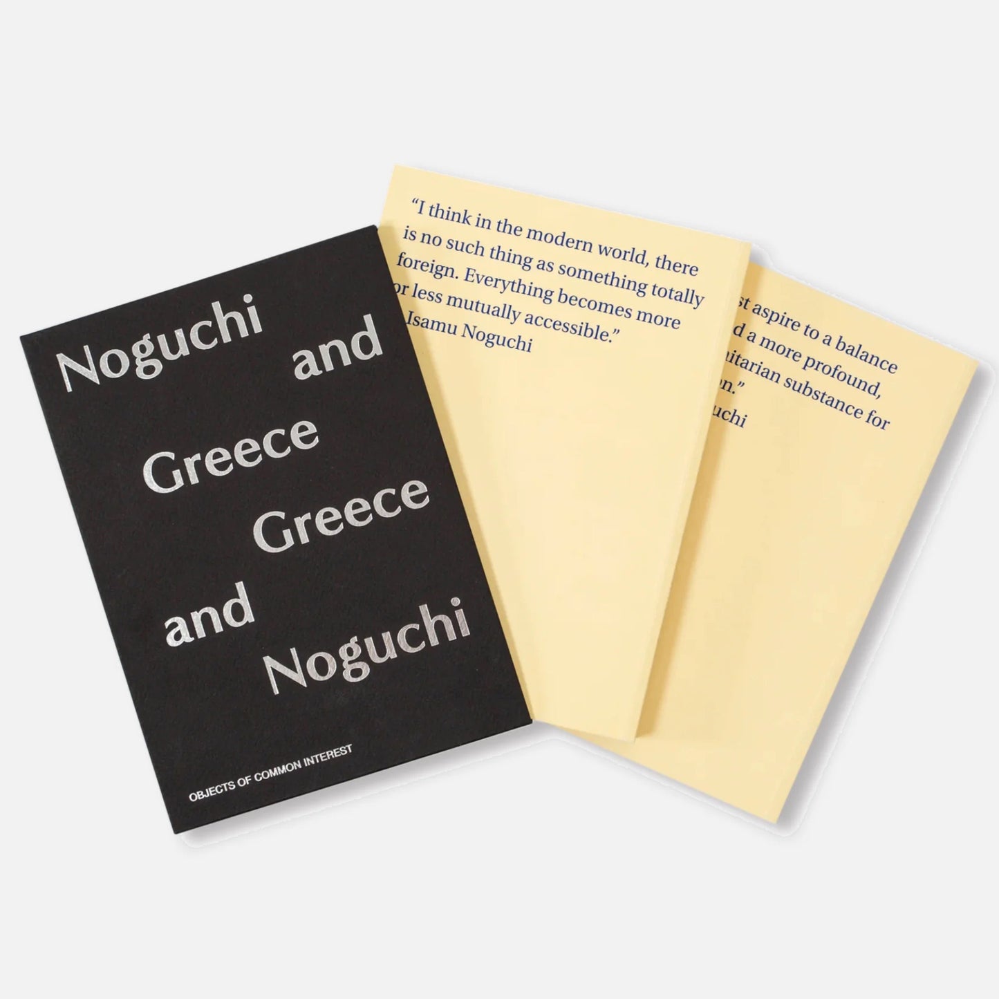 NOGUCHI AND GREECE, GREECE AND NOGUCHI by Isamu Noguchi