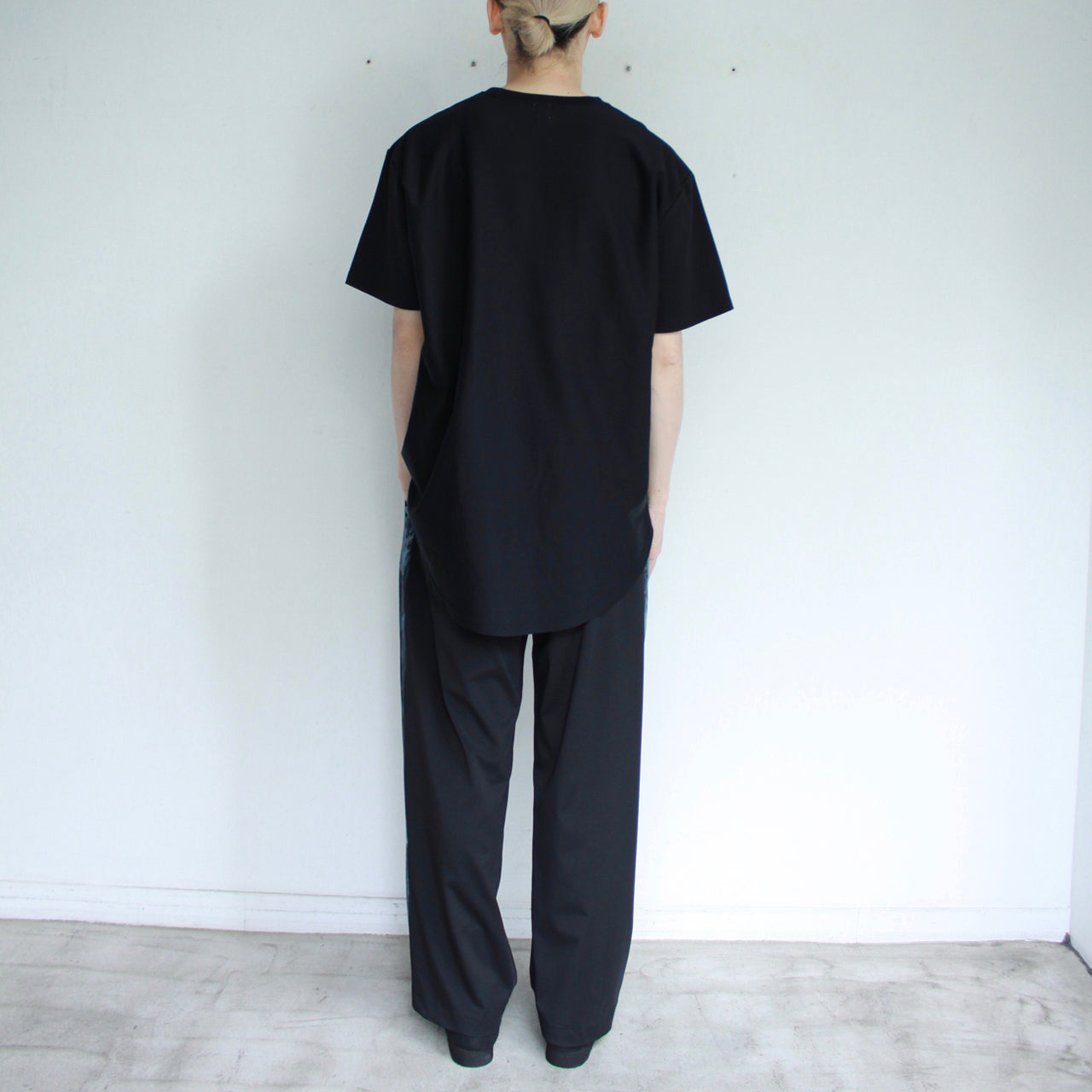 【Soe】Round Hem Tall Tee
