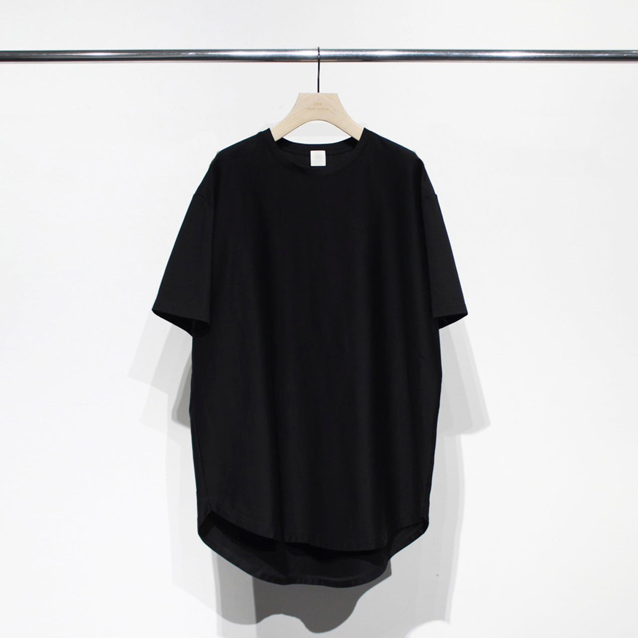 【Soe】Round Hem Tall Tee