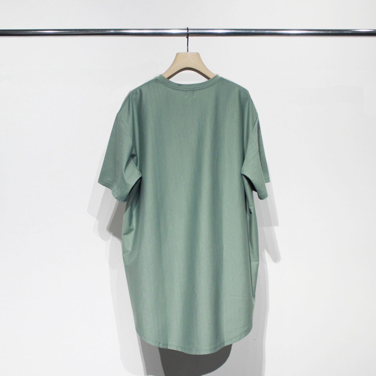 【Soe】Round Hem Tall Tee