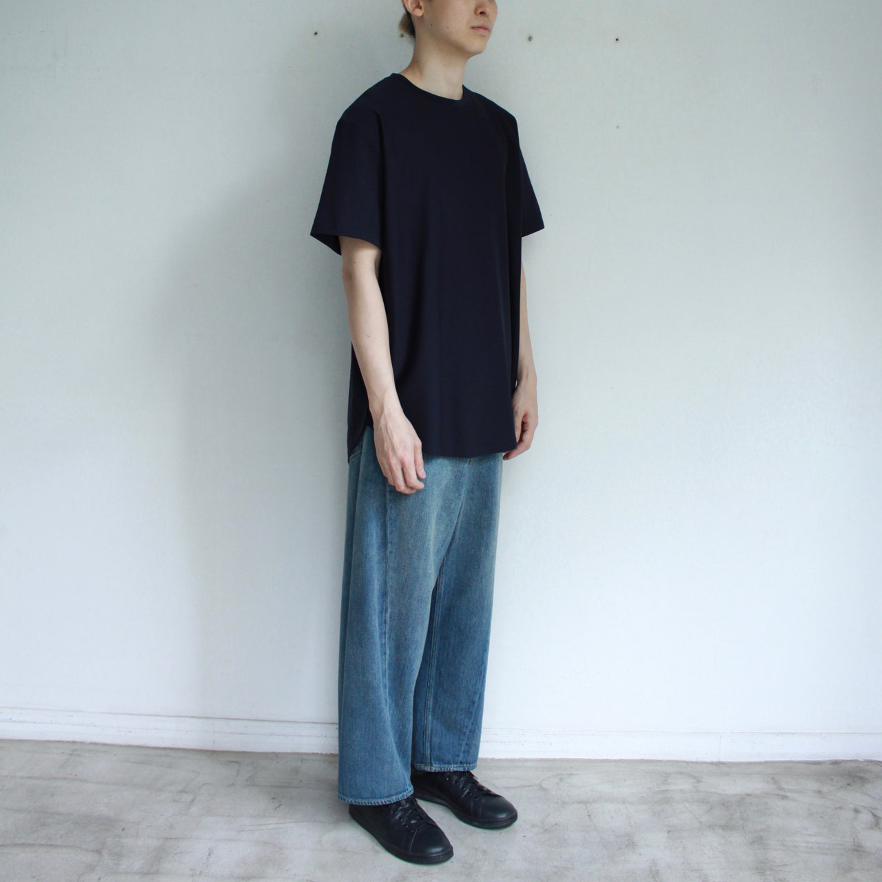 【Soe】Round Hem Tall Tee