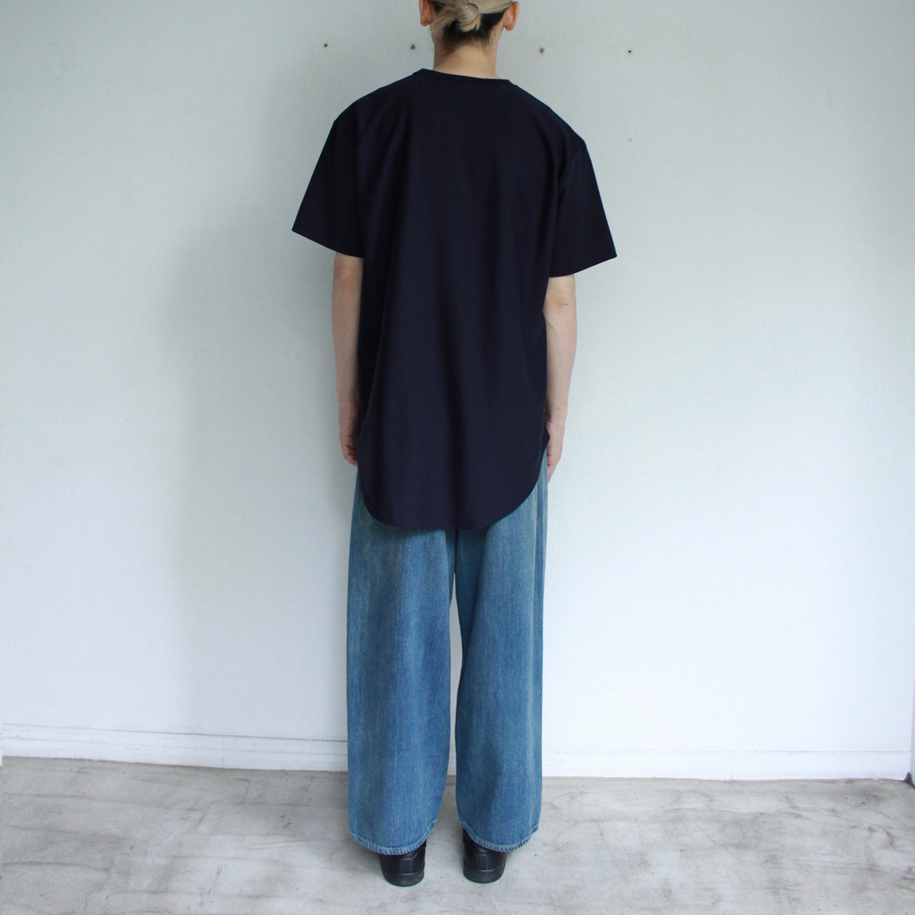 【Soe】Round Hem Tall Tee