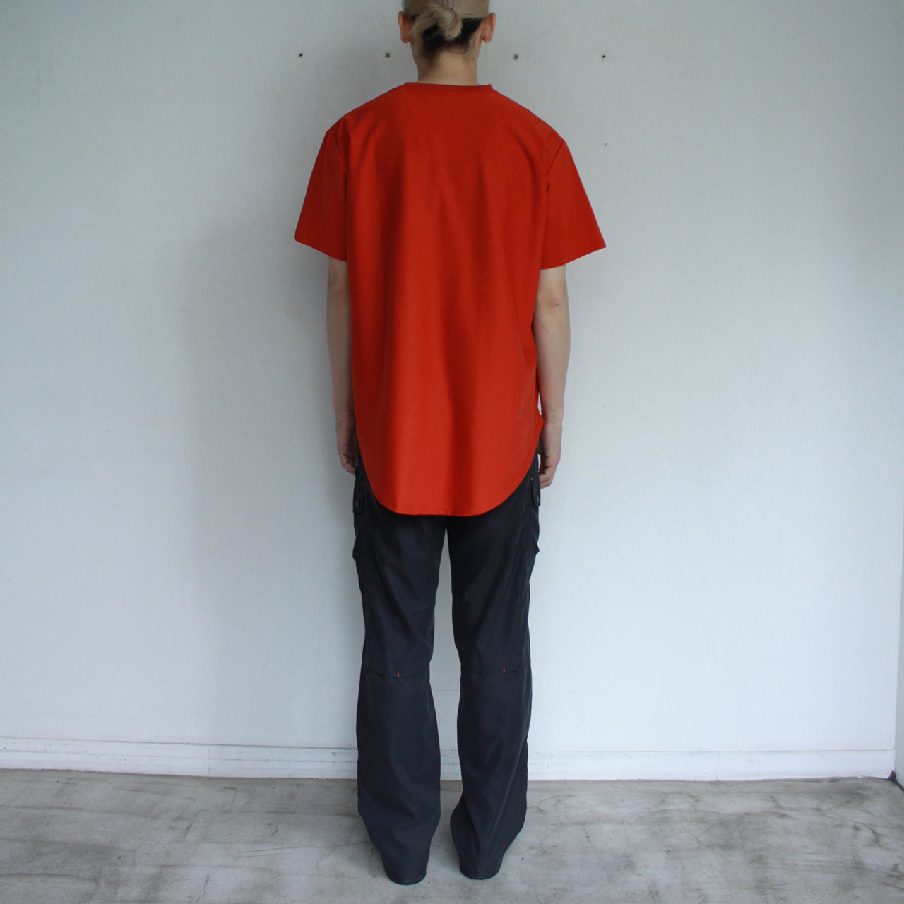 【Soe】Round Hem Tall Tee