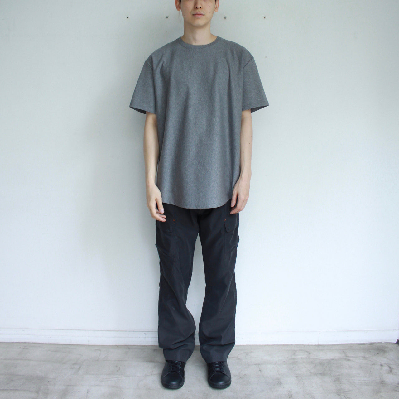 【Soe】Round Hem Tall Tee