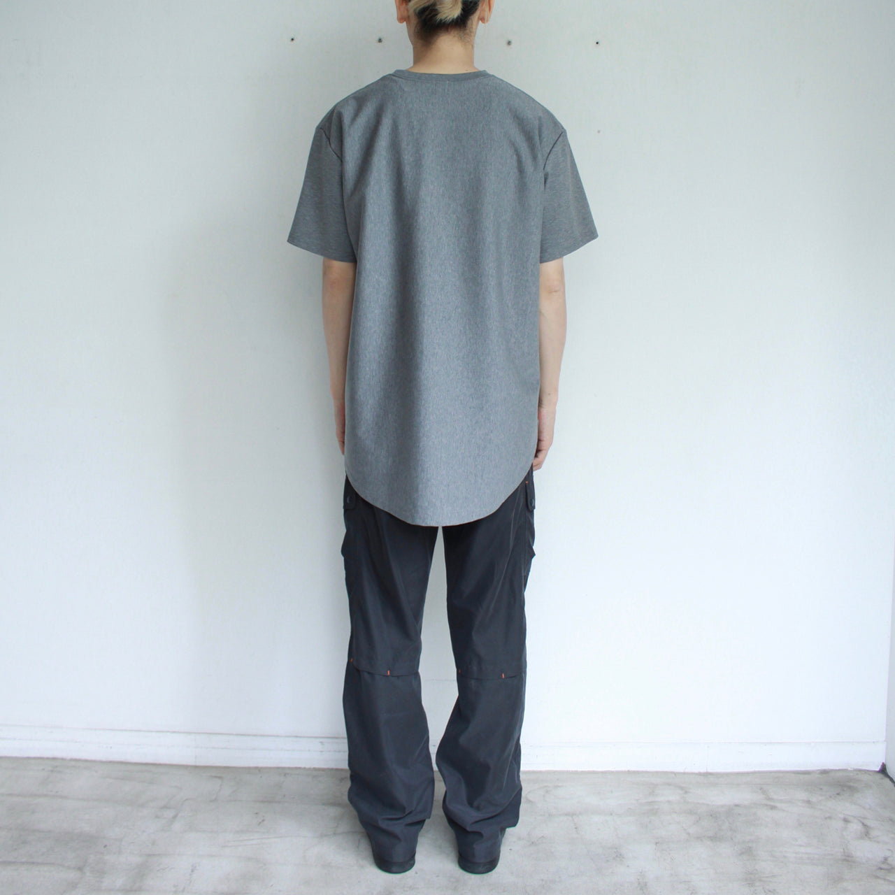 【Soe】Round Hem Tall Tee